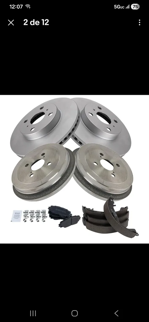 Mobile mechanic services in Concord, NC, featuring brake parts and tools.