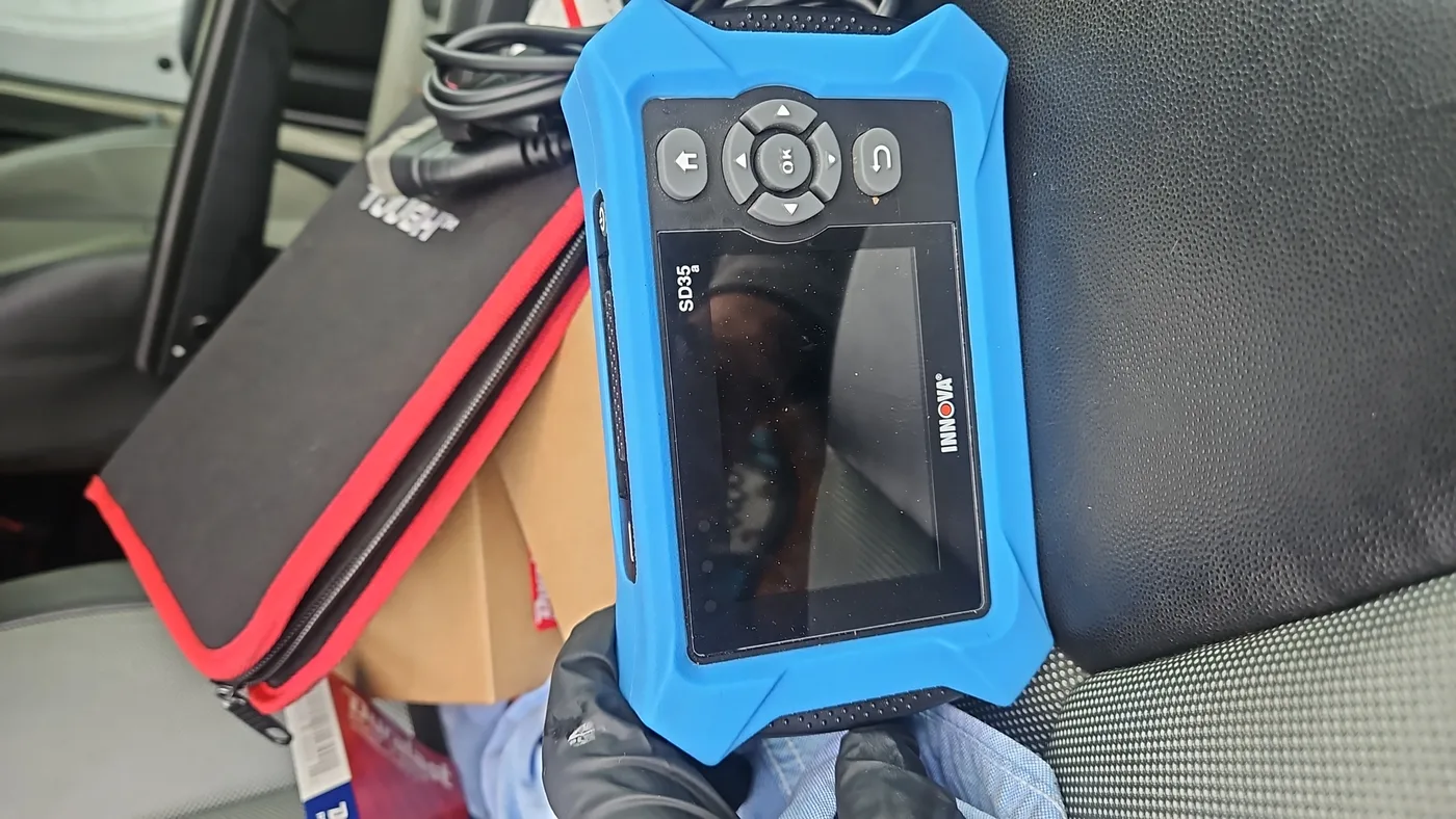 Mobile mechanic diagnostic tool used by Mexicani-K LLC in Concord, NC.