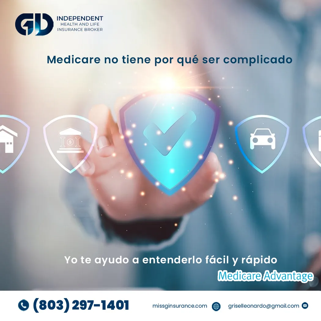 Medicare Advantage services from GD Insurance LLC in Columbia, South Carolina.